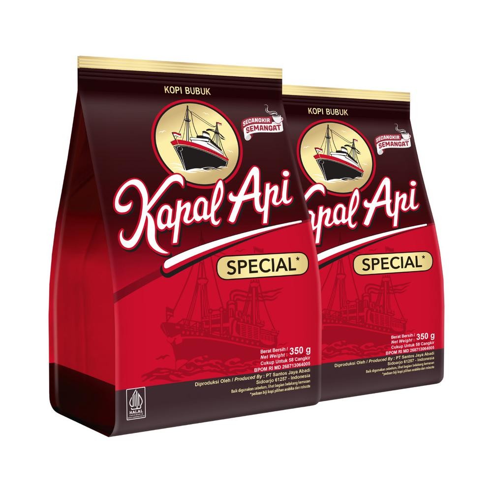 

Ready!! Kapal Api Special Merah 350gr x 2 pcs