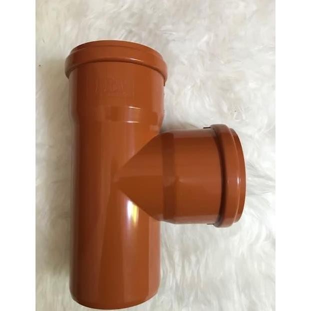 Sambungan Tee Fitting Pipa Limbah 160Mm Terbatas