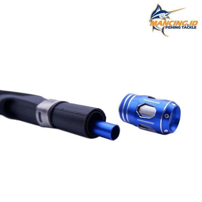 Reel Seat EVA Handle Joran Putar 37CM Gagang Joran Costum