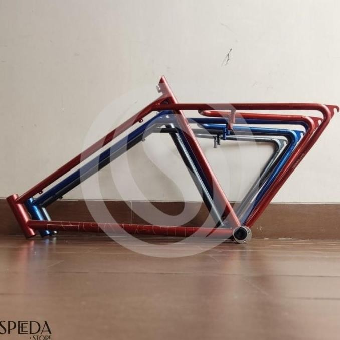 FRAME SEPEDA 700C REYNOLDS 725 CHROMOLY BB ECCENTRIC ORIGINAL DAN TERPERCAYA