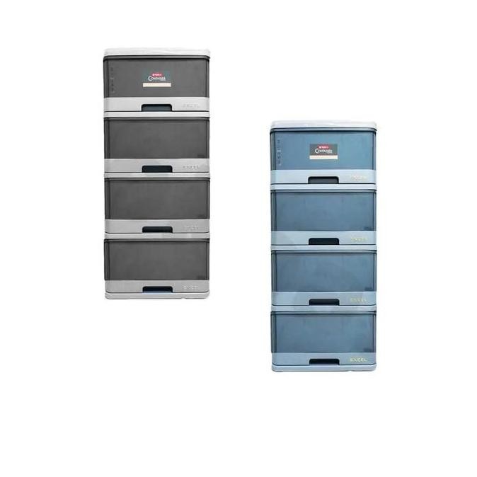 Lemari Pakaian Loker Plastik Murah Lemari Laci Plastik Lion S Susun 4 Excel Container M 4 XC 9 Kabin