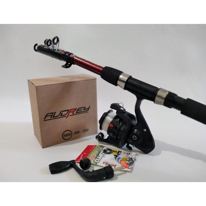 Set Pancing Antena Teleskopik 150 Lengkap FREE TAS PANCING SHIMANO