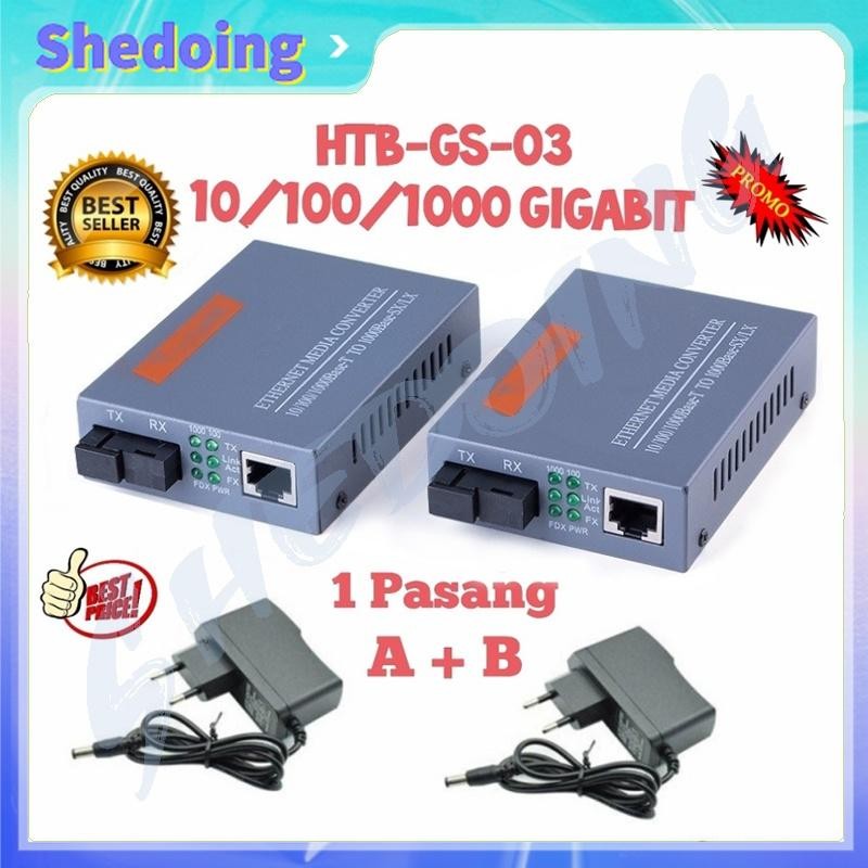 HSS HTB-GS-03 Htb Gigabit Converter Gigabit Konverter Gigabit Media Converter Fiber Optik Media Conv