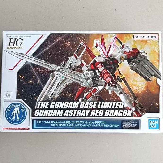 Bandai HG 1/144 The Gundam Base Limited Gundam Astray Red Dragon