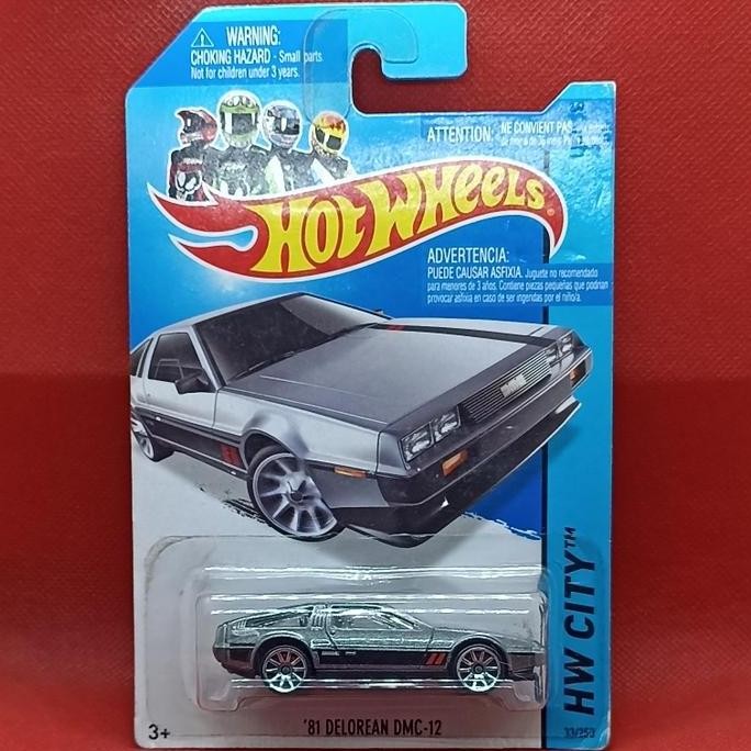 Hot Wheels 1981 Delorean DMC-12 (US1465) Bagasi Bisa Dibuka