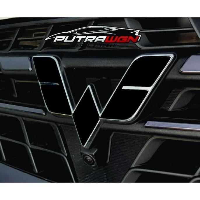 STICKER LOGO WULING HITAM DOFF/GLOSY (WULING ALMAZ)