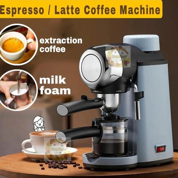 Mesin Kopi Bear Coffee Machine With Foam Maker Alat Pembuat Kopi