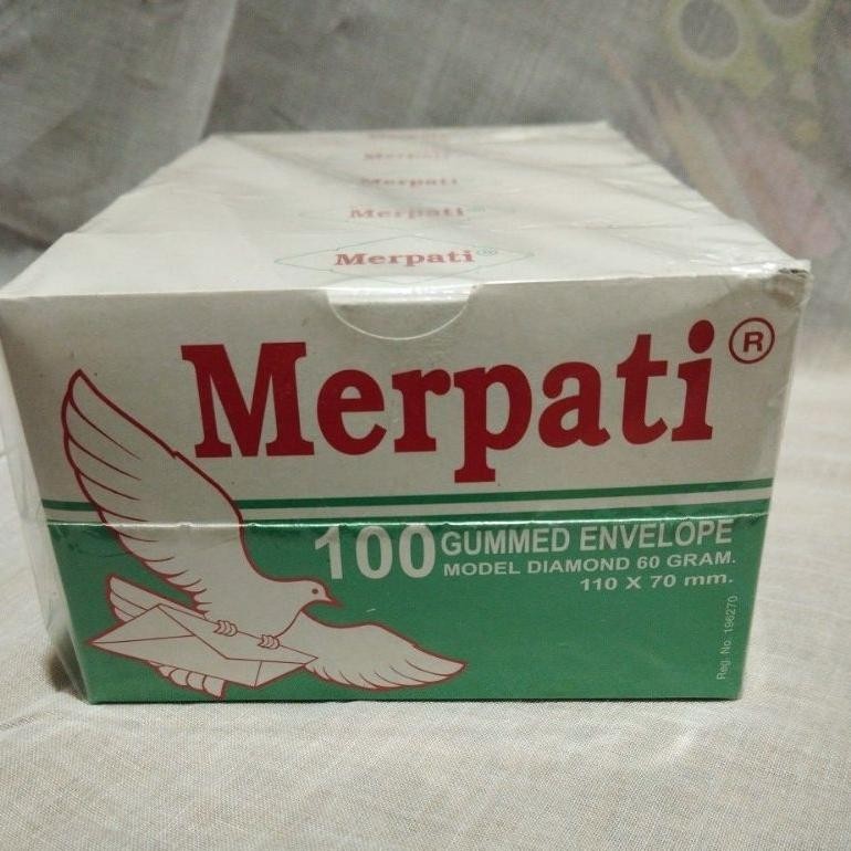 

Terbaru Amplop Merpati Kecil 110X70Mm Per Box 500 Lembar Terbaru