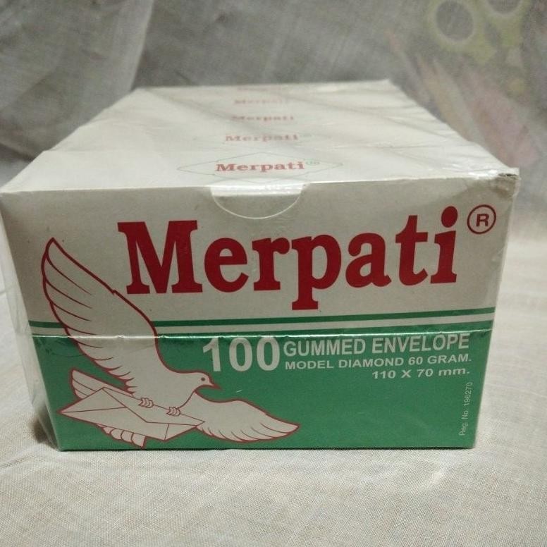 

Termurah Amplop Merpati Kecil 110X70Mm Per Box 500 Lembar Termurah
