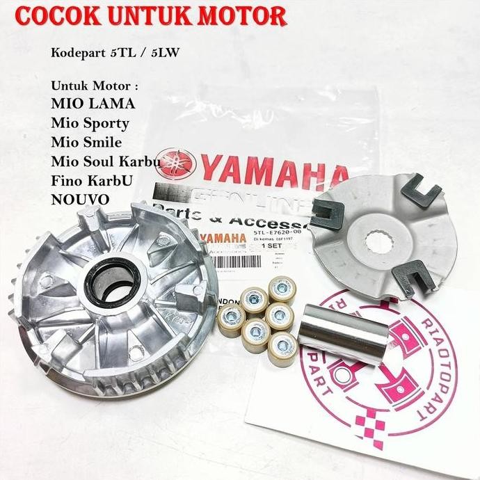 Promo RUMAH ROLLER & KIPAS ROLLER & ROLLER MIO SPORTY , MIO SMILE , SOUL KARBU , FINO KARBU , NOUVO 