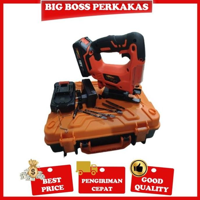 XENON CDJS1845 Mesin Jigsaw Cordless Gergaji Triplek Jig Saw Baterai