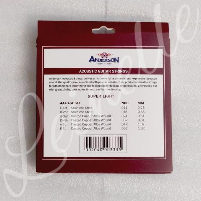 TERBARU Senar Gitar Akustik Anderson BISA GOSEND