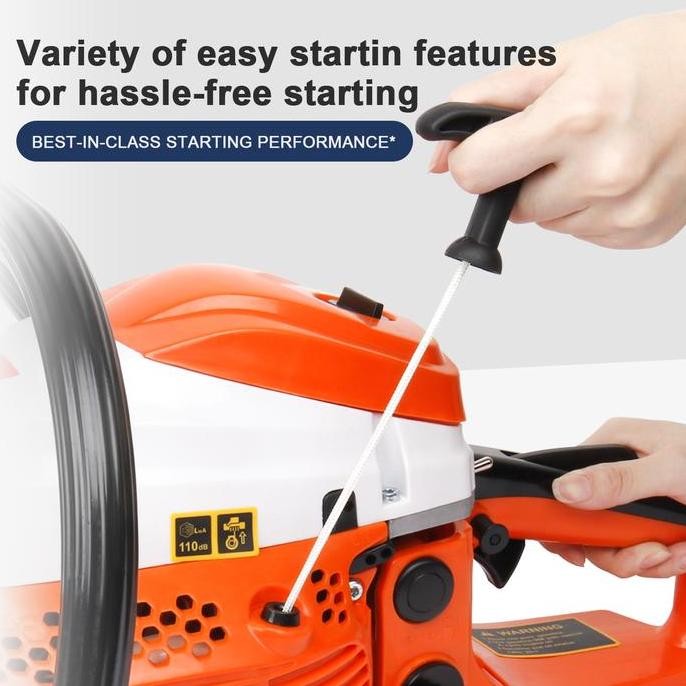 JLD Gergaji Mesin Chainsaw 54.6CC Mesin Potong Kayu Mesin Chainsaw 20inch Pohon Kayu Kualitas Sinso 