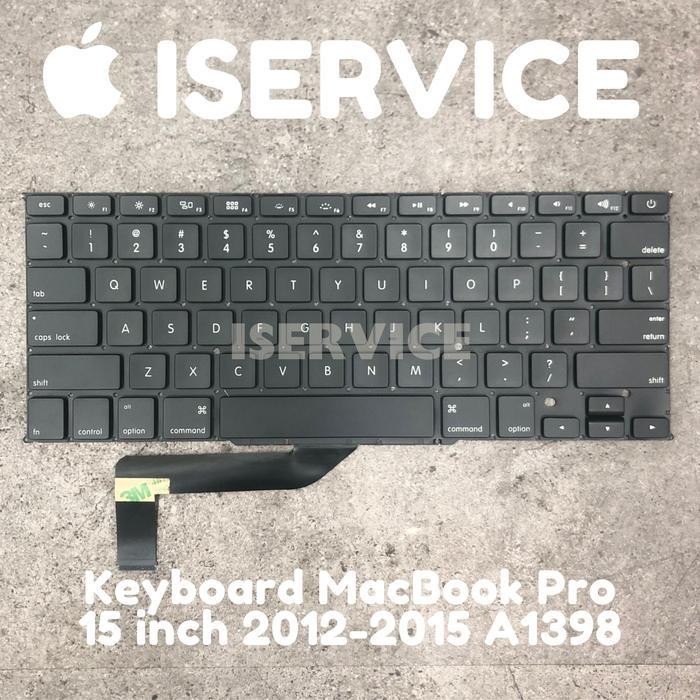 HOT SALE Original Keyboard MacBook Pro 2012 2013 2014 2015 15 inch A1398