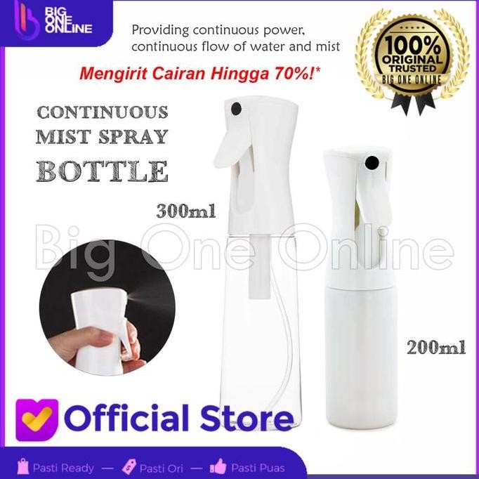 Botol Mist Spray Continuous, Fine Mist Spray Bottle, Semprot Embun