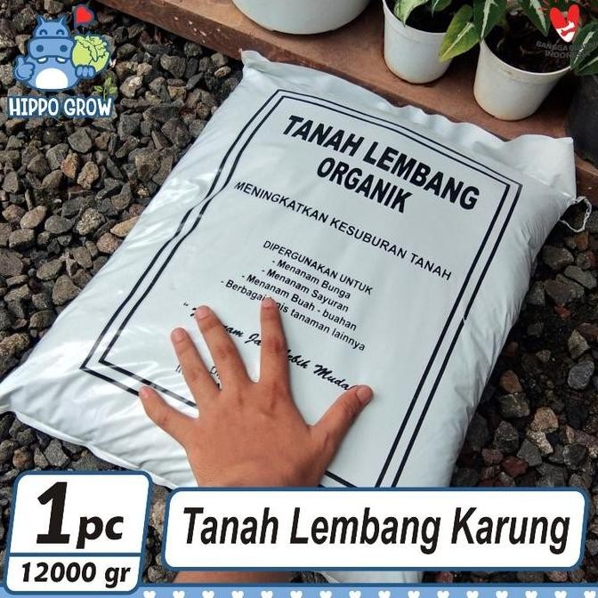 Tanah Lembang Hitam Media Tanam Subur Karungan