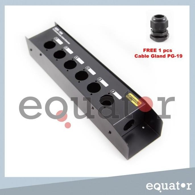 TERBARU - Box Cable Extender ACE - 106 Threshold / Box Snake 6 Channel