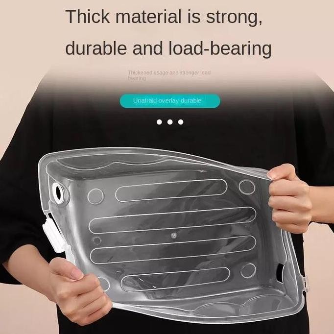 Kotak Sepatu Shoe Box Plastik Transparan Box Sepatu Shoe Storage Box