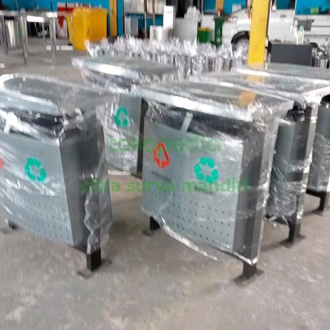 Tempat Sampah / Tong Sampah 2In1 Outdoor
