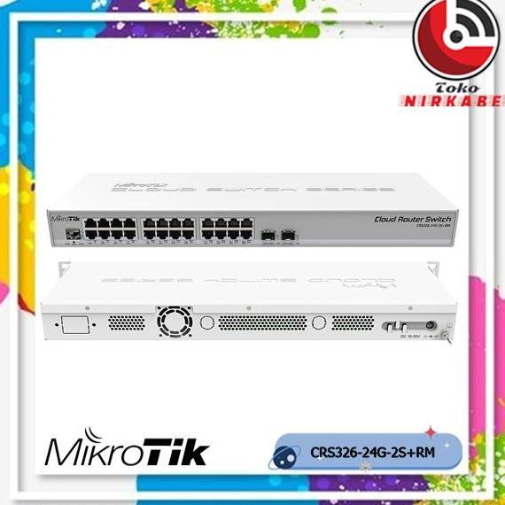MikroTik CRS326-24G-2S+RM | CRS326 24G 2S+ RM | CRS 326 24G 2S+ RM