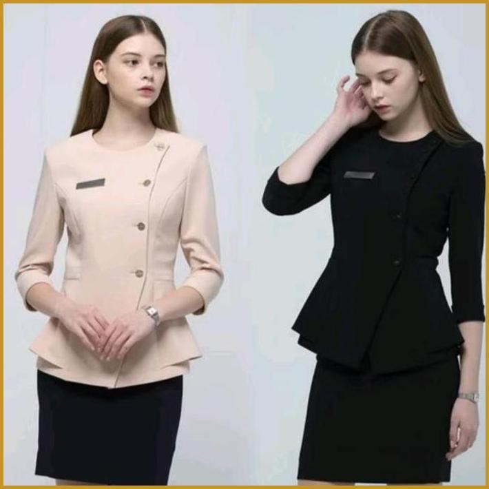 SETELAN SERAGAM KERJA WANITA SPG KLINIK KESEHATAN DLL