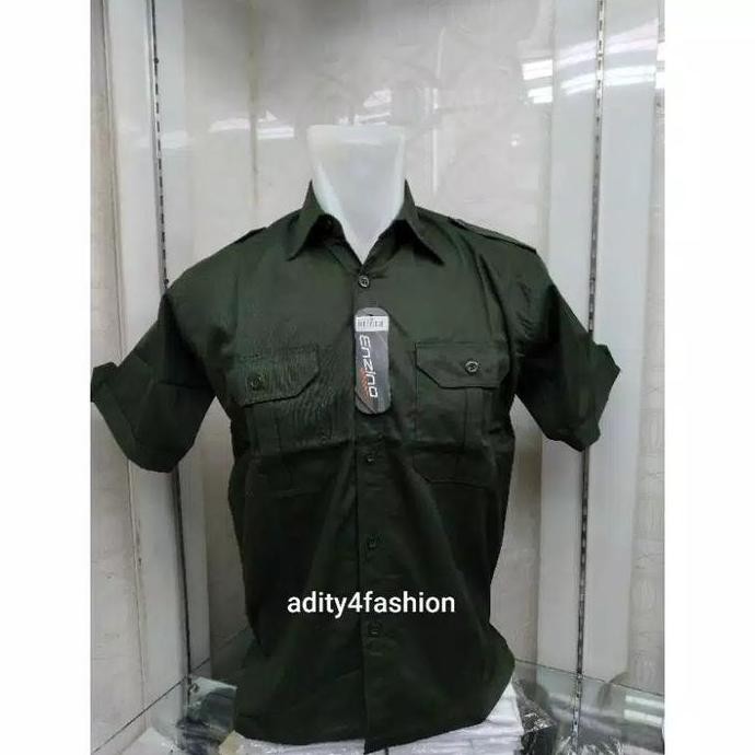 Kemeja Seragaman Kerja PNS/Kemeja Pdl Polos Putih PNS