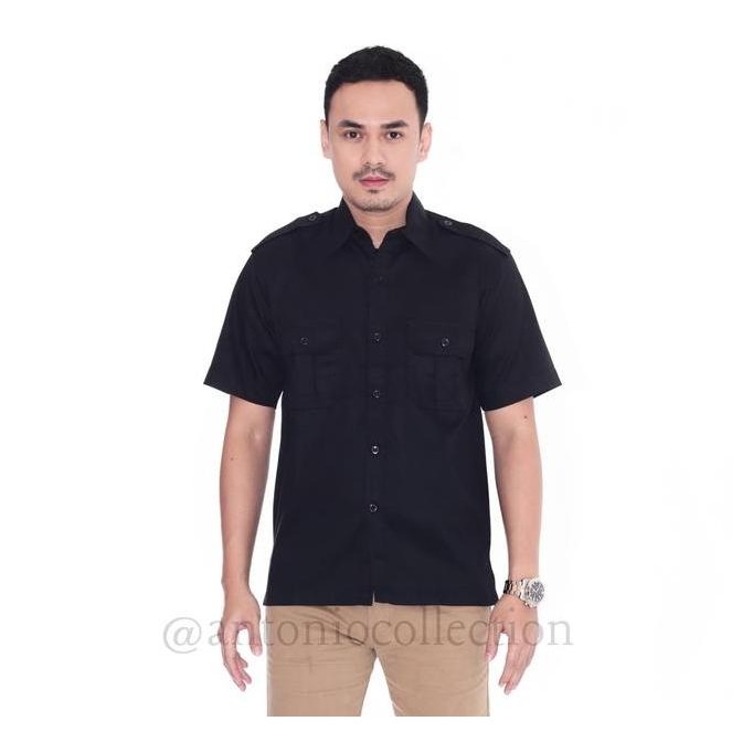 Baju PNS Hitam Lengan Pendek , Baju PDH Hitam , Baju ASN Hitam , Kemeja Lapangan PDL Hitam , Seragam