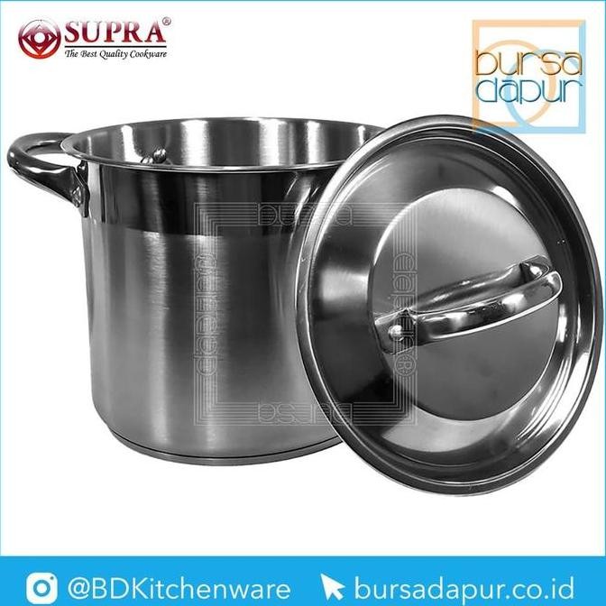 Supra Stainless Steel Horekaru Pot 20 Qt