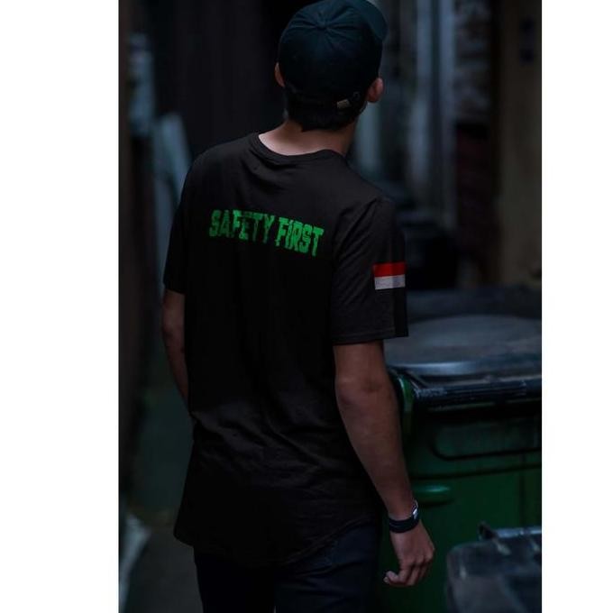 Baju Kaos Safety First K3 Keselamatan Kerja