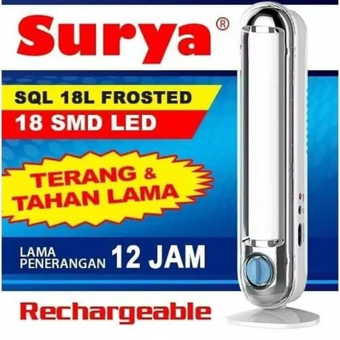 Lampu Led Darurat Rechargeable Otomatis Nyala Ketika Listrik Mati