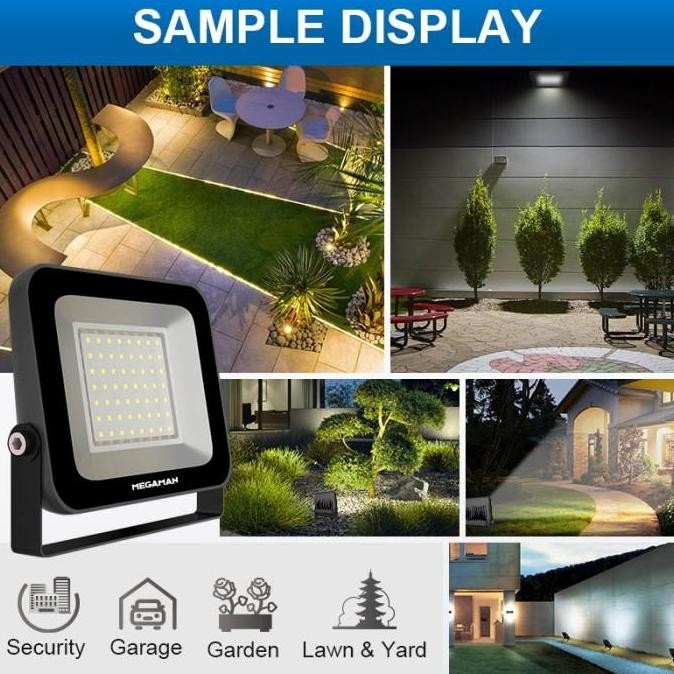 Lampu Megaman Floodlight Zdl3014 30W 3000K/6500K N 170240V