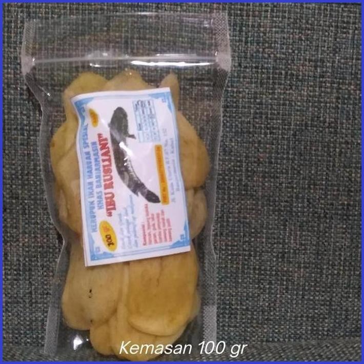 

KERUPUK MENTAH IKAN HARUAN(IKAN GABUS) ME