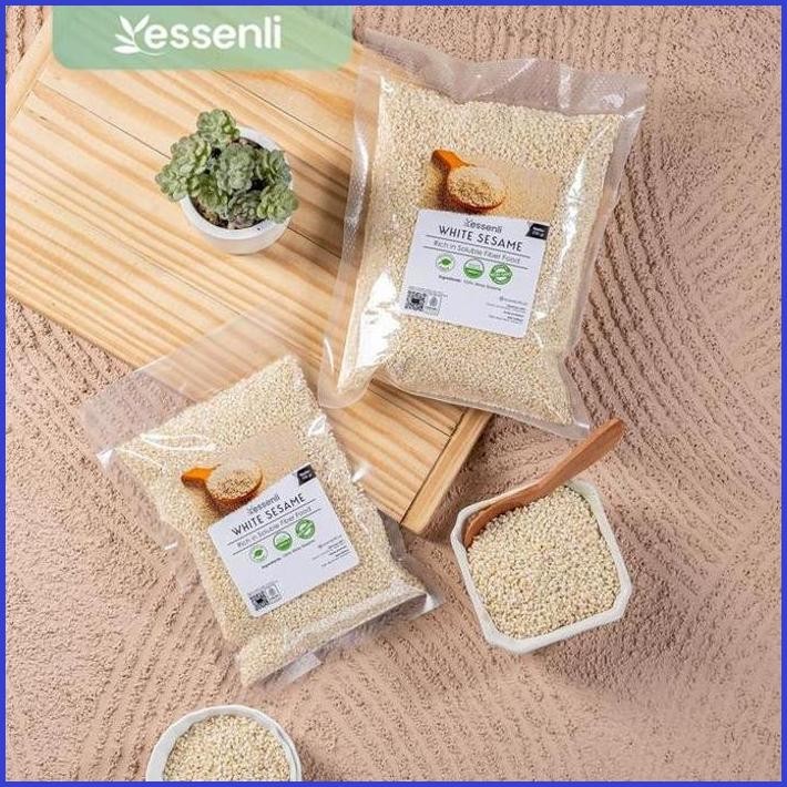

ESSENLI WHITE SESAME SEED / BIJI WIJEN PUTIH 100GR/250GR/1KG