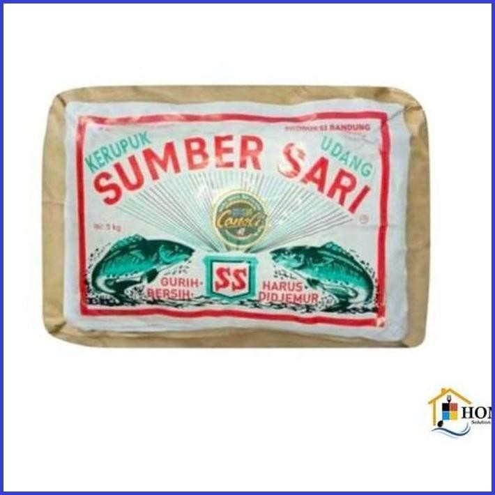 

KERUPUK UDANG MENTAH SUMBER SARI 1 BAL 5KG