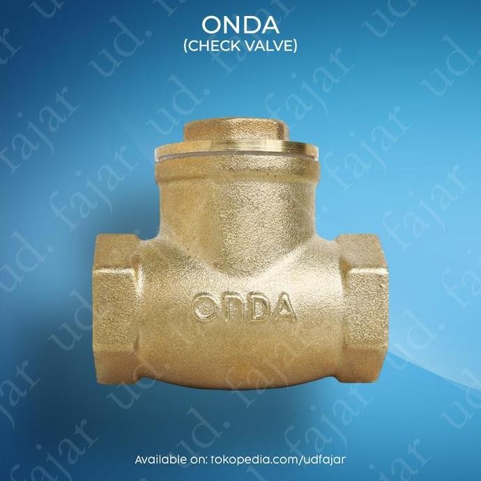 Onda - Swing Check Valve / Klep Tabok - 3/4" inch