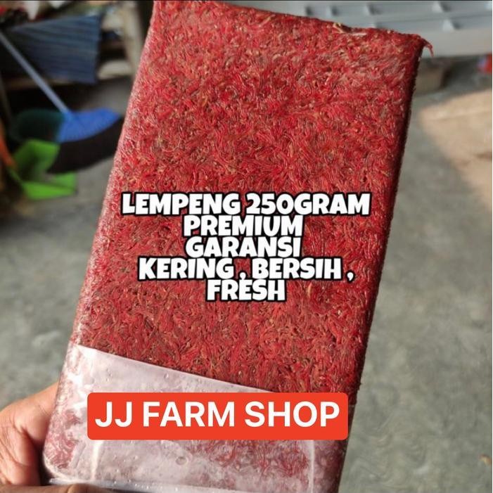 RAS Cacing beku fresh lempeng 1KG seger kering khusus GOJEK & GRAB SAJA