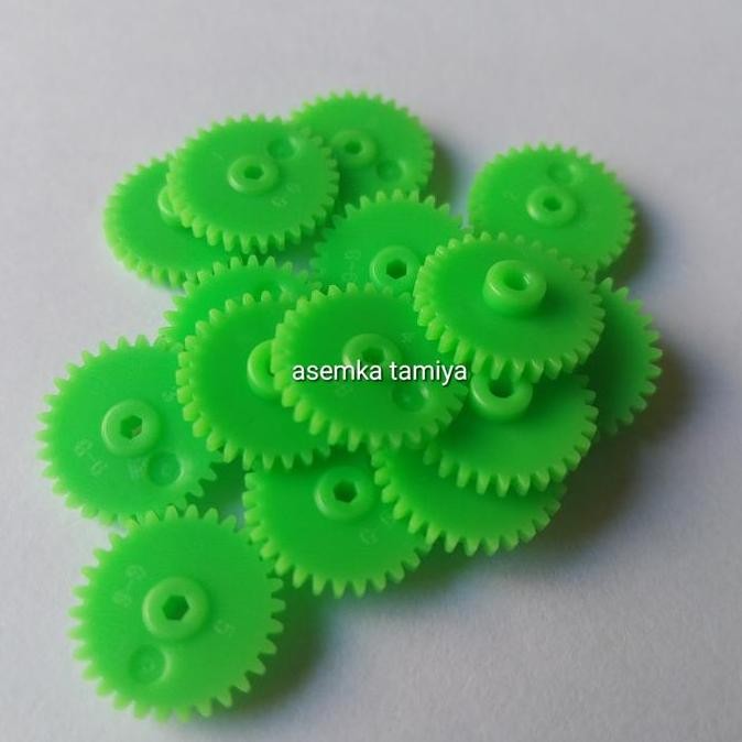 GIR 30 HIJAU PROJECT D ISI 6PCS / GEAR TAMIYA G-6