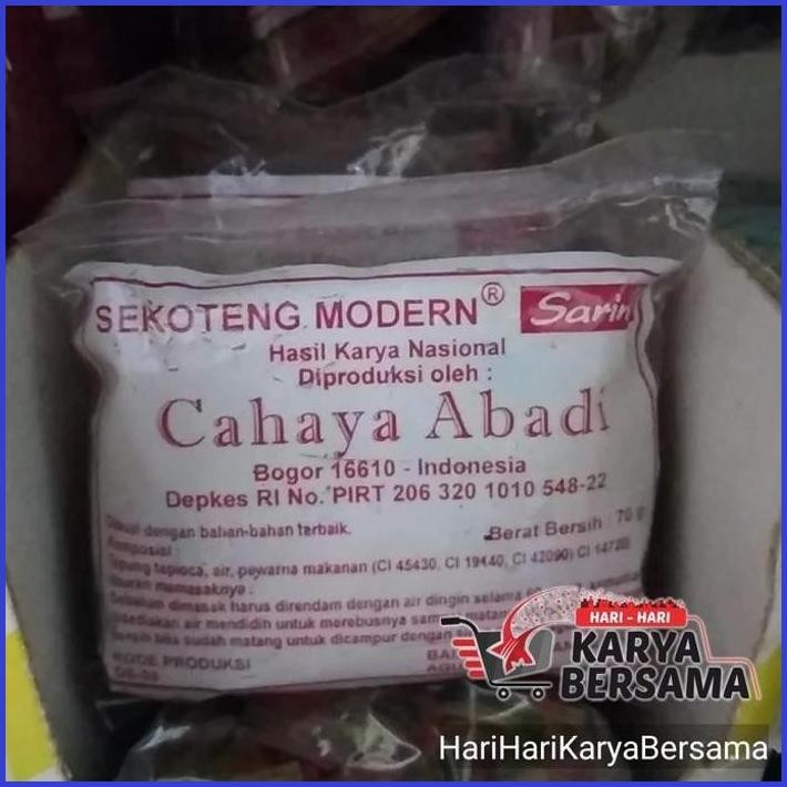 

CAHAYA ABADI SEKOTENG MODERN 70GR