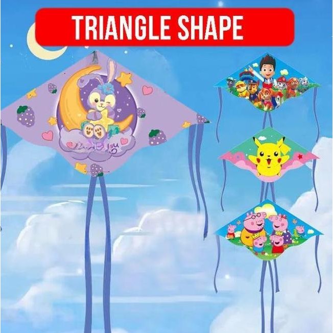 LAYANGAN PLASTIK ANAK LAYANGAN ANAK PLASTIK DENGAN EKOR LAYANGAN KARAKTER LAYANGAN ANAK LAYANGAN HIA