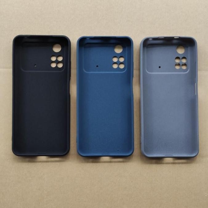 Case Poco M4 Pro 4G Softcase Sandstone Silicon Anti Slip Casing Camera