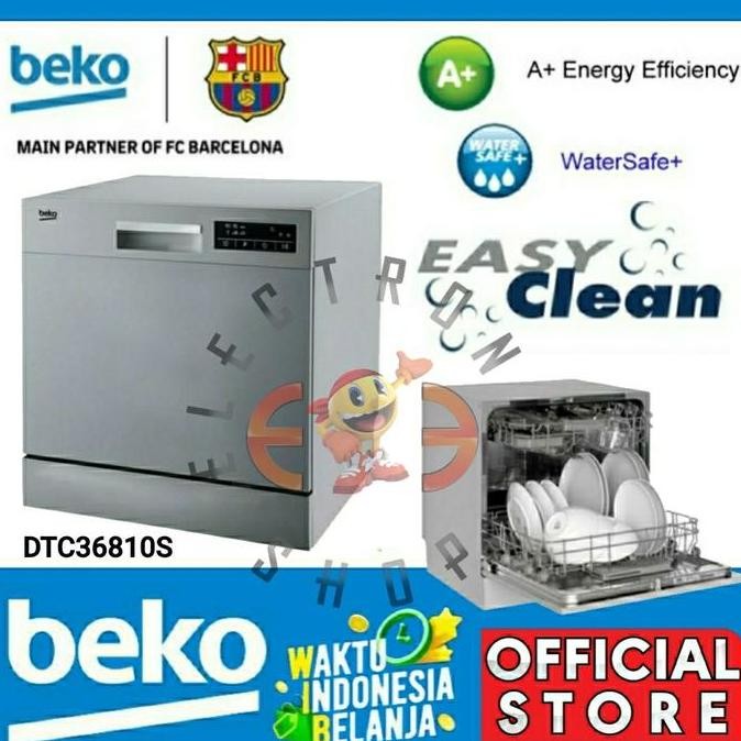 Beko Dtc36810S Dishwasher - Mesin Cuci Piring