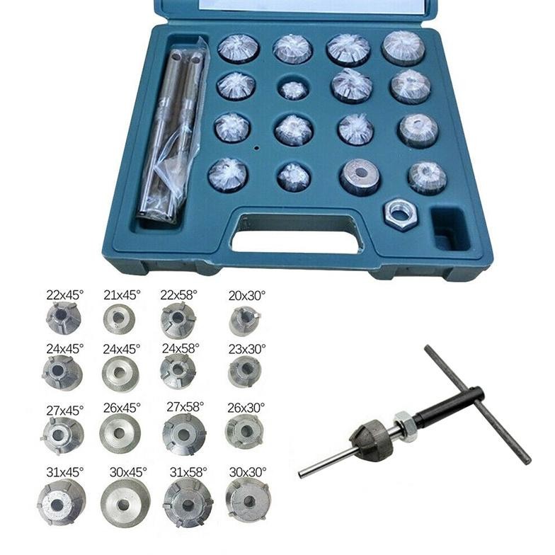 Flash Sale Universal Valve Seat Reamer Motorcycle Repair Cutter Valve Tool Set Katup Reamer Jok Sepe