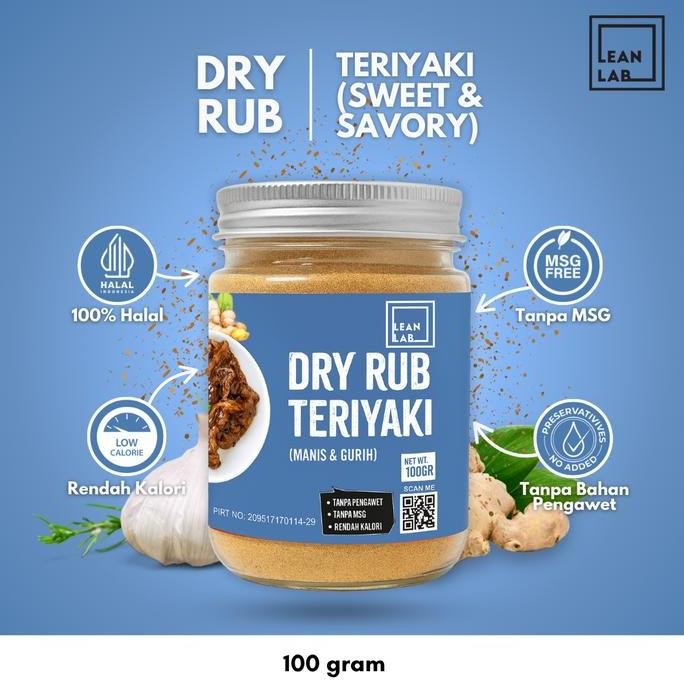 

Special Live Leanlab Bumbu Masak Dry Rub 100G X1 - Cocok Untuk Daging Ayam, Sapi, Ikan, Dan Tempe - Bawang, Masakan