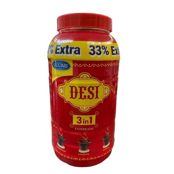 

Ready Stock ULLAS DESI CUP SAMBRANI 400 GM