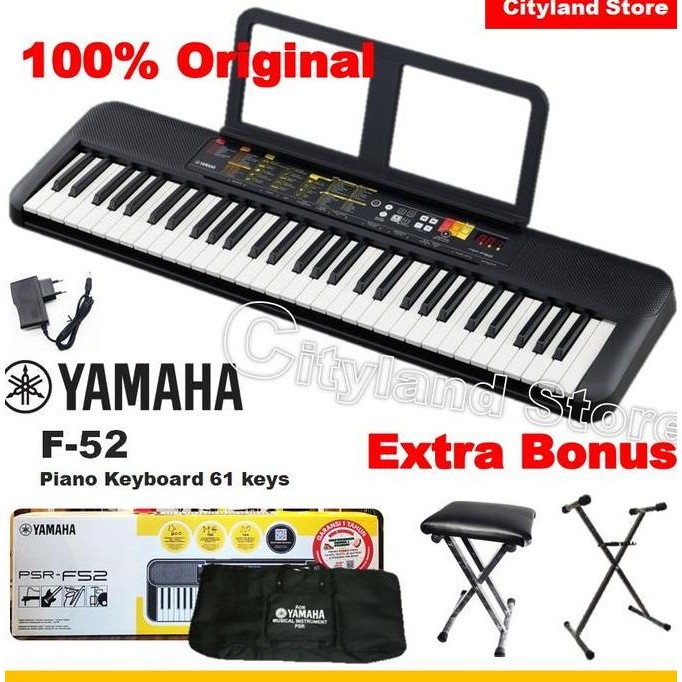 New  keyboard yamaha psr f52/ Piano keyboard yamaha psr f52 Original