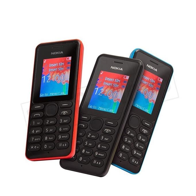Nokia 108 Handphone Jadul Murah 2 Sim 3 Warna