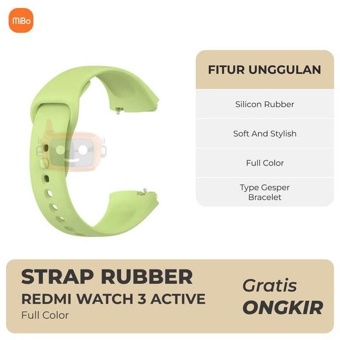 Strap Redmi Watch 3 Active Polos Tali Jam Redmi Watch 3 Active