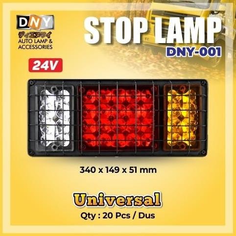 STOP LAMP UNIVERSAL LED UNTUK MOTOR