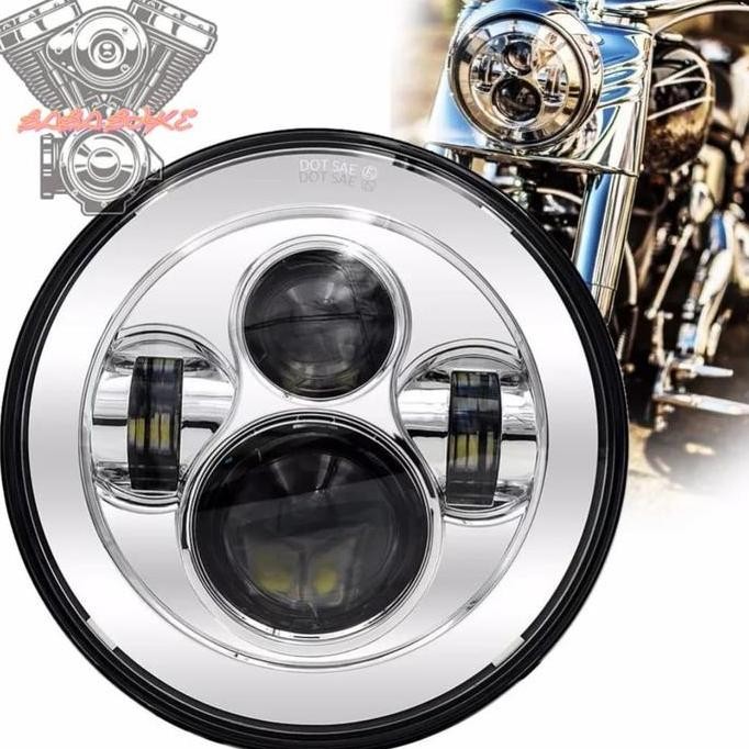 Promo Daymaker 7 inch Chrome Harley dan Rubicon COD