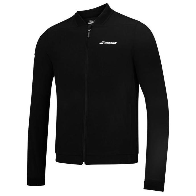 Promo vErY Rare 100% ORIGINAL JaKeT tenis cAsUaL Babolat Hitam BLACK jacket COD